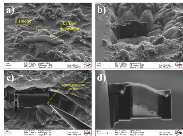 SEM analysis of meteorite