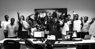 The participants of the microscopy and image analysis course at University of Ghana showed a great level of enthusiasm.