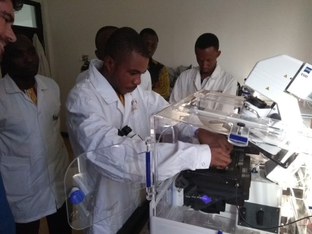 The participants appreciated the opportunities that have become available to them with the first confocal microscope to be located in West Africa.