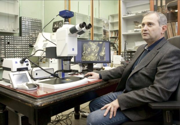 Igor Malkiel, Head of the Laboratory for Scientific Restoration of Precious Metals, The State Hermitage Museum.