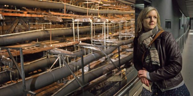 Elenor Schofield, Conservation Manager at the Mary Rose Trust 