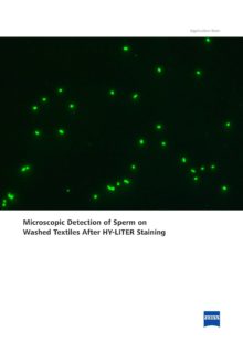 Microscopic Detection of Sperm Application Note