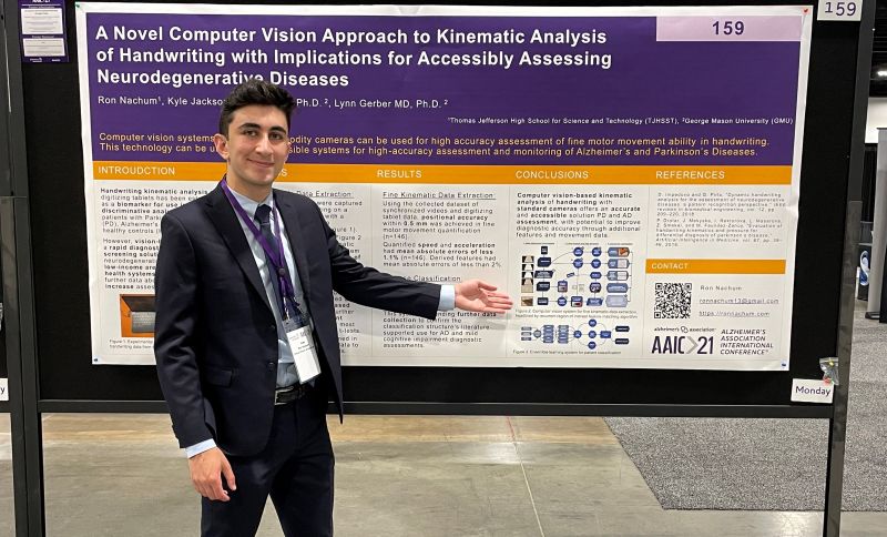 Ron Nachum at the Alzheimer's Association International Conference (AAIC) in Denver